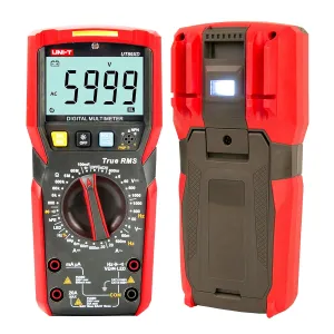 UNI-T UT89XD True RMS 6000 Counts LED Digital multimeter Test ac dc Voltmeter Ammeter Capacitance Frequency Resistance Test