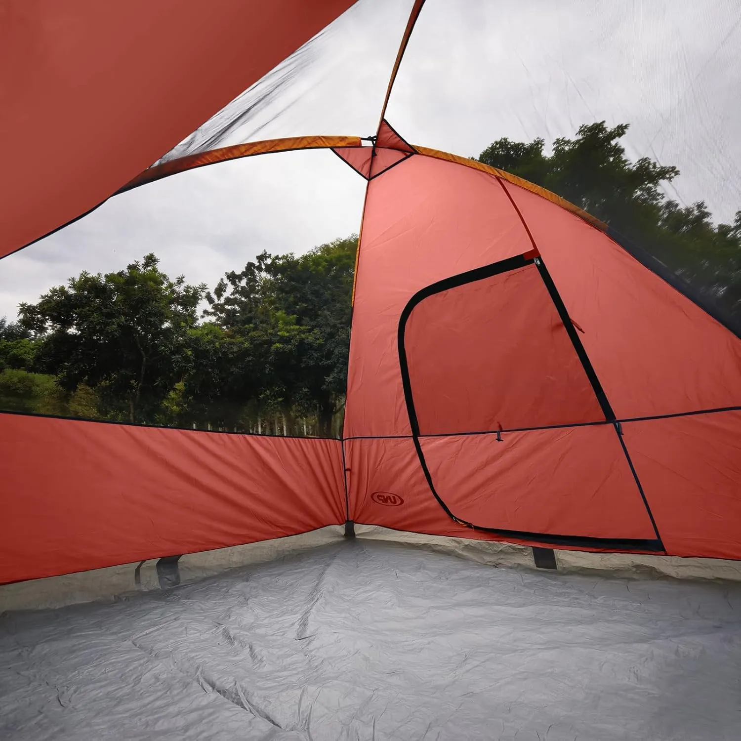 UNP Camping Tent 2/3/4/6 Person Dome Tent, Easy to Set Up for Camping, Lightweight Camping Tent, Portable Camping Tent for Outdoor and Backpacking Beaches
