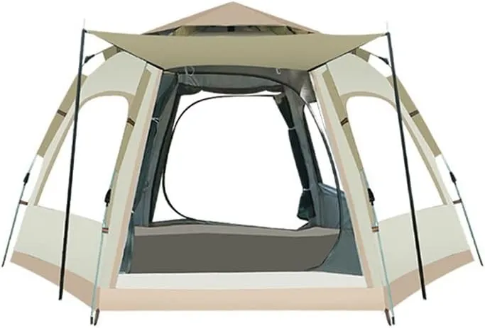 Up Tent for Camping Outdoor Dome Tent Automatic Easy Setup Waterproof Family Tent Hiking Backpacking(Size:240 * 210 * 135cm)