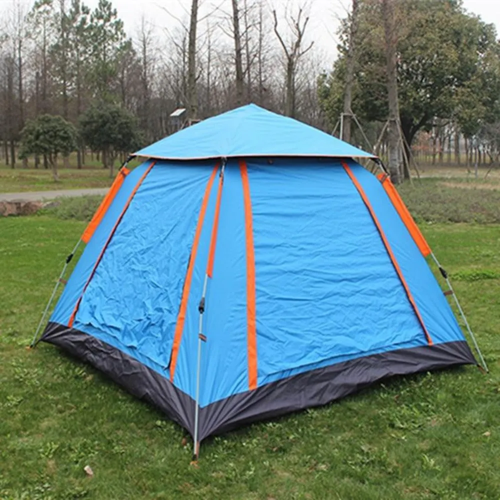 UV-Resistant Waterproof Camping Tent - Spacious Double Layer Design