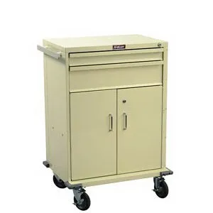 V-Series - Procedure Cart Steel Body and Drawers 22 X 29.5 X 40 Inch Beige (1)-3 Inch, (1)-6 Inch, 21 Inch Storage Compartment Drawer Configuration, 16.75 X 23 Inch Internal Drawer - V30-2K
