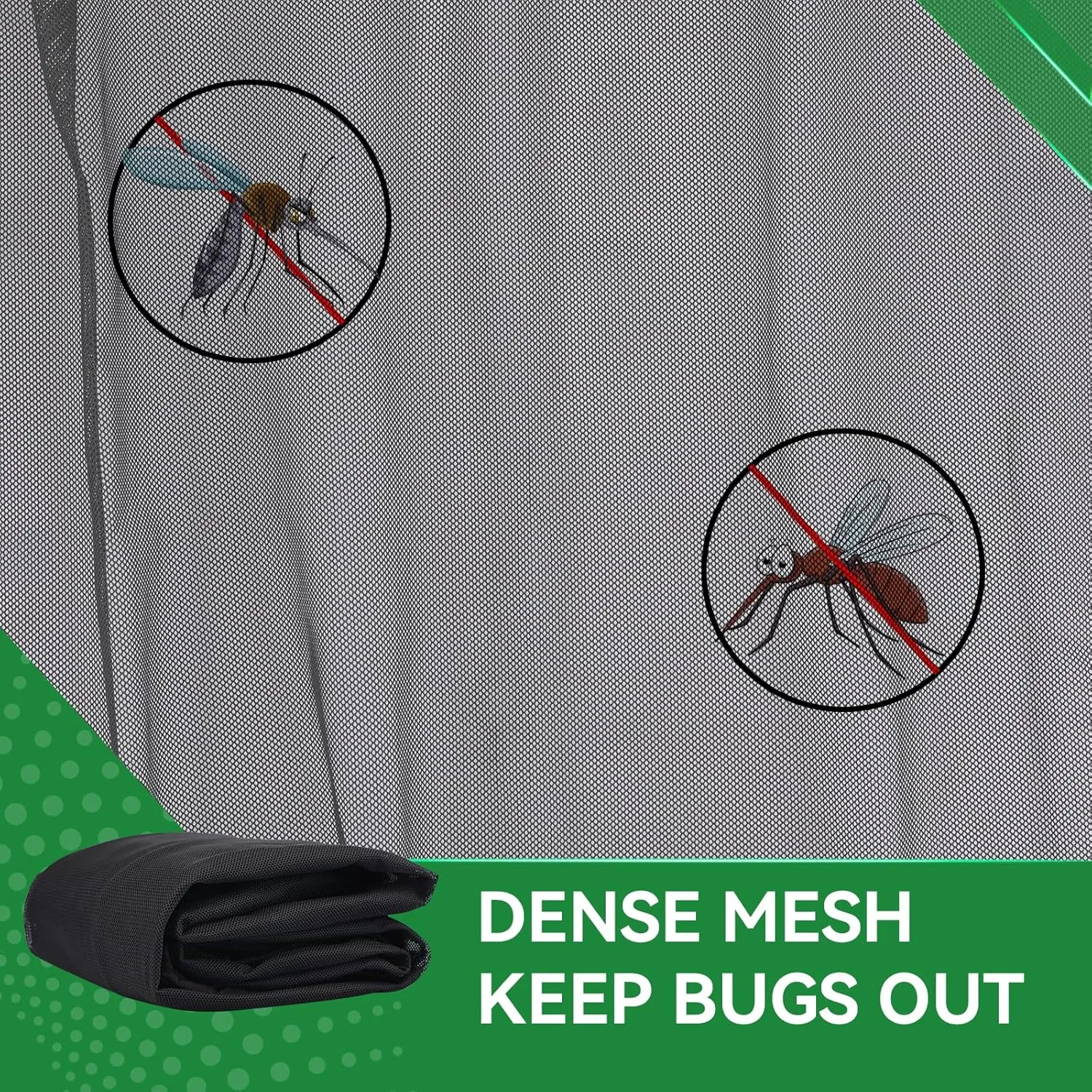 Van Bug Screen for Sprinter, Universal Size Magnetic Mosquito Net for Ford Transit, ProMaster & Other Campervans, Motorhomes, RV Sliding Door Bug Mesh, Van Life Essentials (Standard)