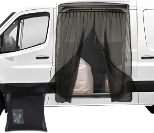 Van Bug Screen for Sprinter, Universal Size Magnetic Mosquito Net for Ford Transit, ProMaster & Other Campervans, Motorhomes, RV Sliding Door Bug Mesh, Van Life Essentials (Standard)