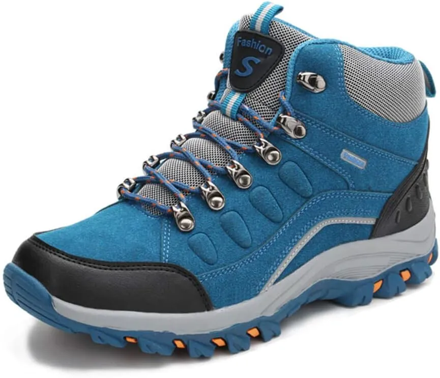 VARSKARC Women's Anti-Slip Lightweight Breathable Hiking Shoes Quick-Dry Trekking Shoes Low-Heeled Sneakers