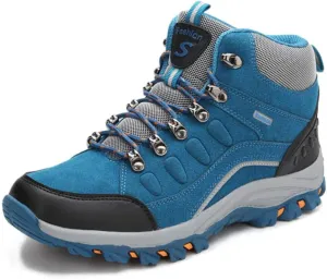 VARSKARC Women's Anti-Slip Lightweight Breathable Hiking Shoes Quick-Dry Trekking Shoes Low-Heeled Sneakers