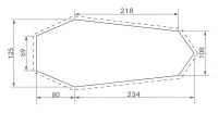 Vaude FP Hogan UL 2P, bark Tent