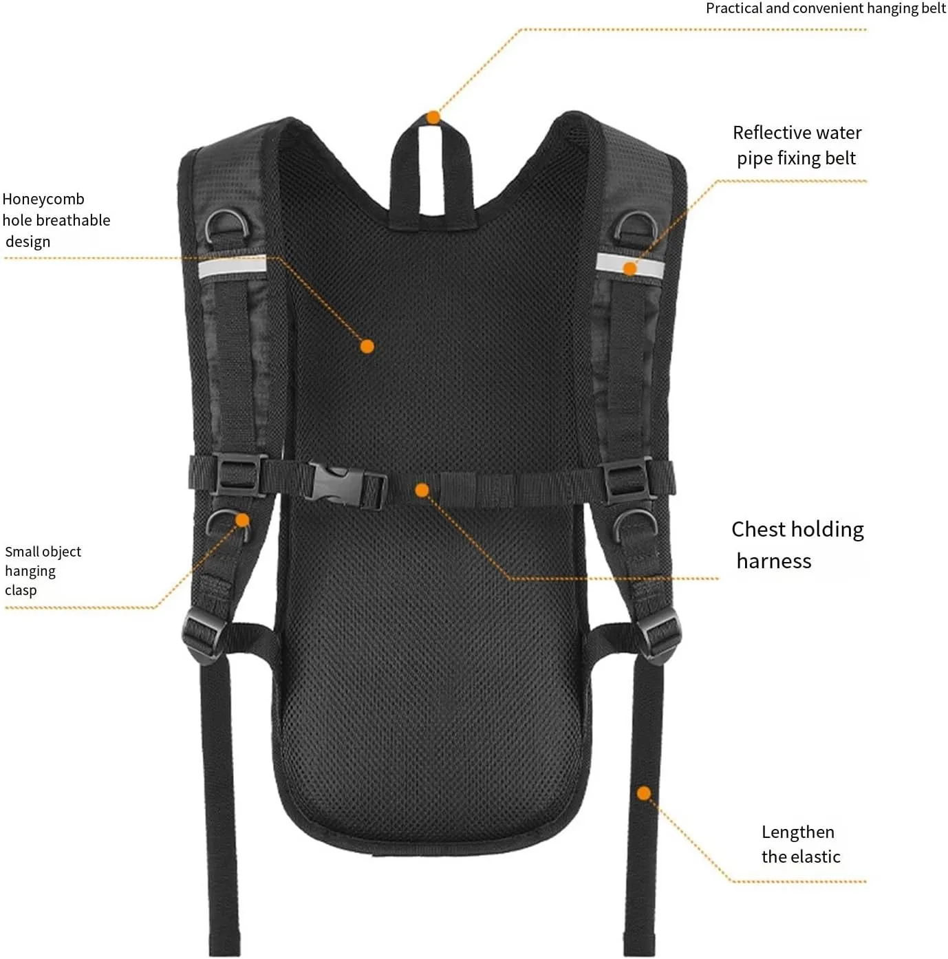 Versatile Sports Backpacks Ergonomic Cycling Backpacks Climbing Hiking Pouches For Mountain Biking And Hiking