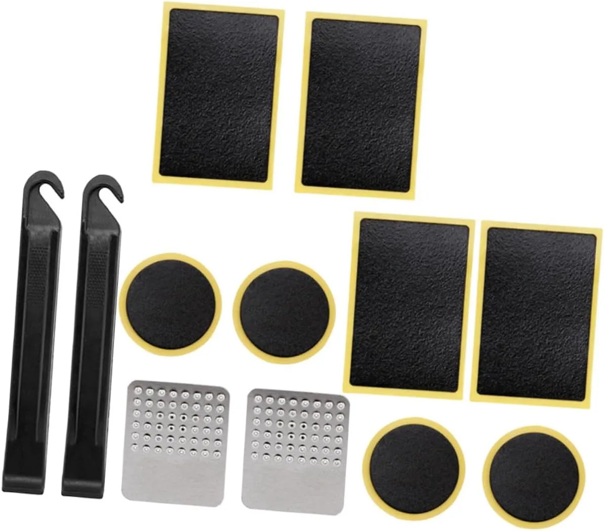 VICASKY Versatile Bike Tire Re Kit Patch for Easy Tire Maintenance Portable Tool for Quick Re Road Trail