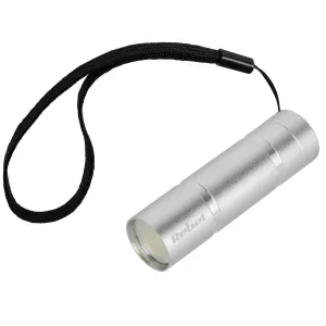 Vipow handheld flashlight, aluminum, 1W COB LED, URZ0904
