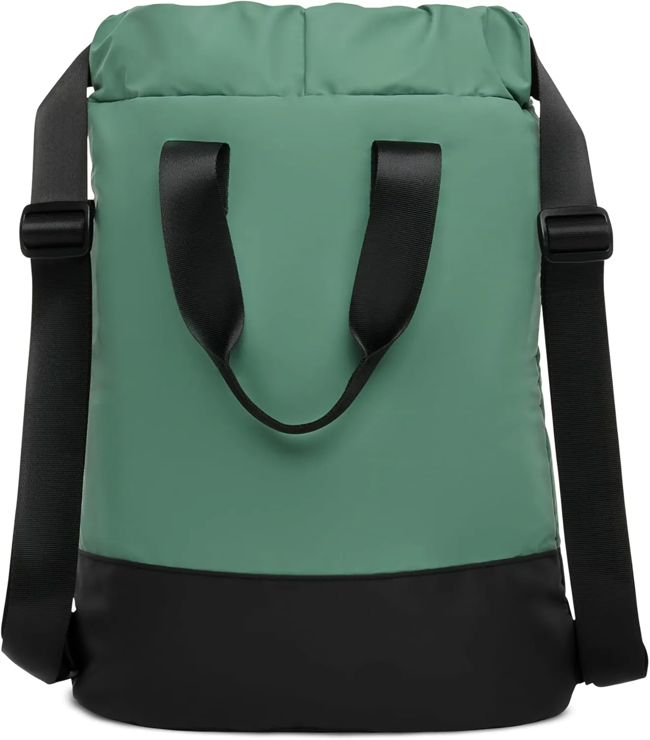 VOORAY 23L Flex Cinch Drawstring Backpack, Sage – Lightweight Travel Bag, Sports Gym Backpack for Women & Men, Weekender Bag