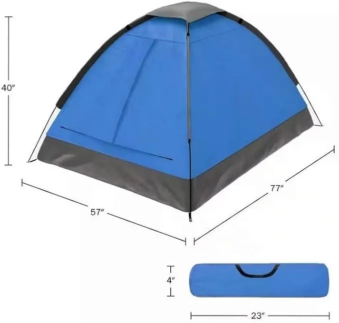 Wakeman Tents Wakeman Outdoors Camping Tent with Rain Fly and Carrying Bag