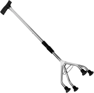 Walking Pole for Elderly Ergonomic Non-Skid Trekking Cane Plastic Handle Suitable for Seniors Disabled and Wounded for Outdoor Use