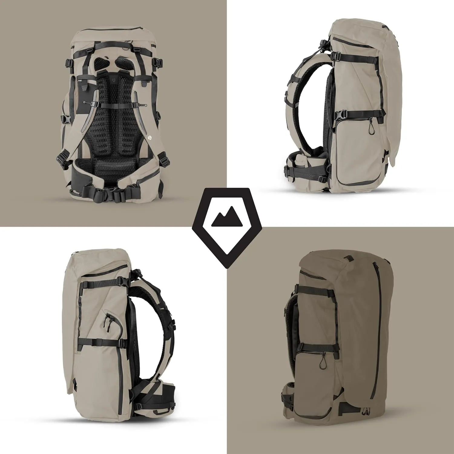 WANDRD FERNWEH Backpacking Bag - Ultimate Camping & Travel Backpack with Laptop Compartment, 50L Hiking Daypack