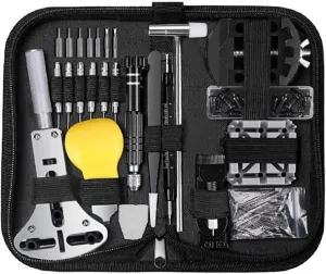 Watch Repair Kit Professional Spring Bar Tool Kit, Watch Battery Replacement Tool Kit, Strap Chain Pin Tool Kit Watch Repair to