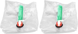 Water Container Lightweight Portable Leakproof 20L Transparent