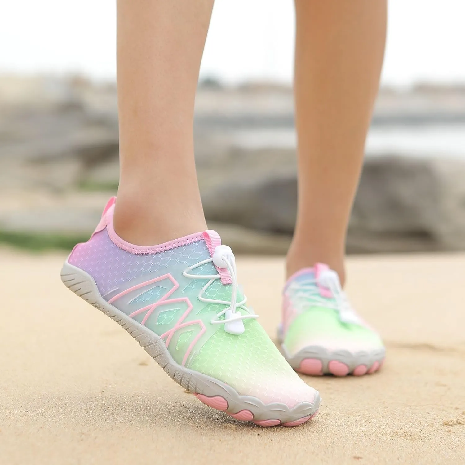 Water Shoes for Men Women Beach Barefoot Waterproof Trail Running Healthy Walking Athletic Running Footwear