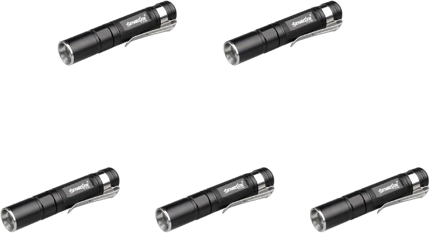 Waterproof 2000LM Pocket LED Flashlight 1 LED Torch Penlight Led Head Outdoor