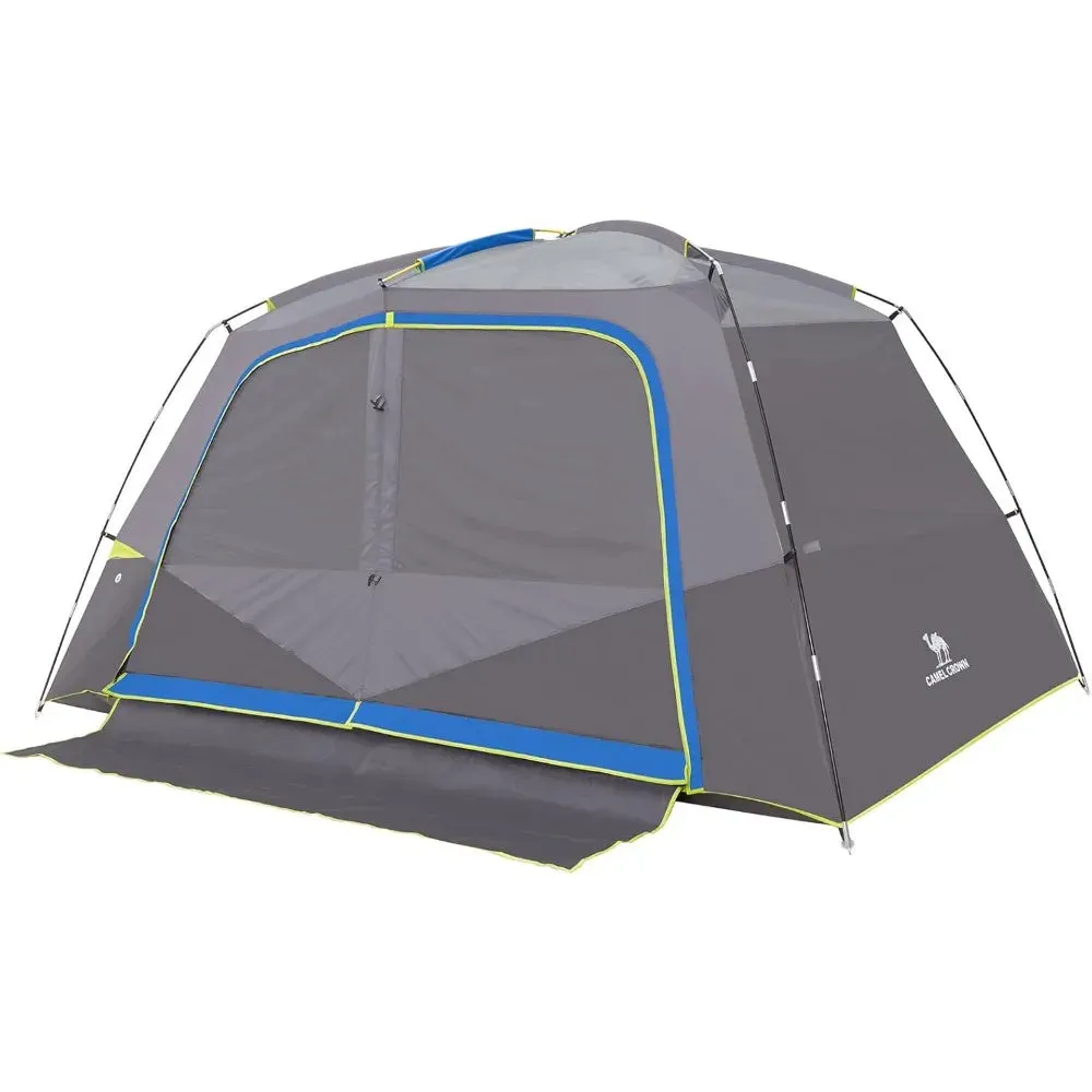 Waterproof Camping Tent for 4 to 6 People Easy Setup