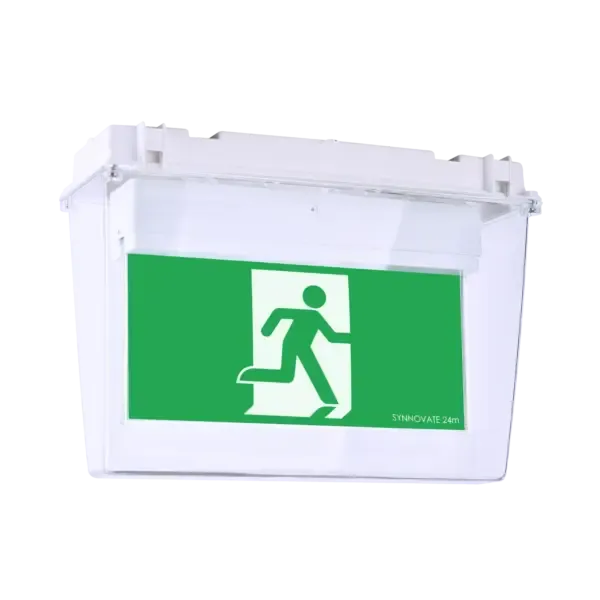 Waterproof Ceiling Mounted Emergency Exit Sign Light