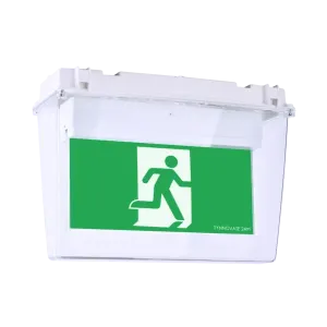 Waterproof Ceiling Mounted Emergency Exit Sign Light