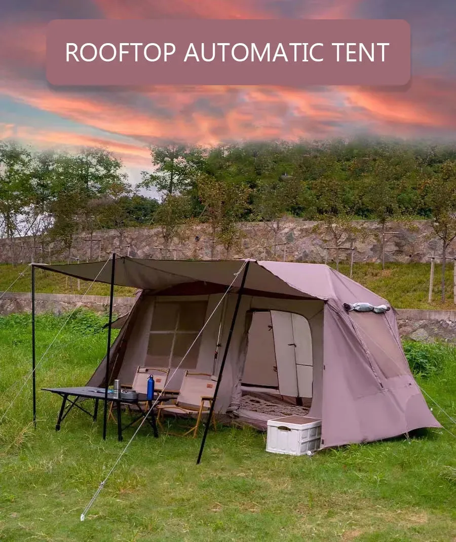 Waterproof Chanodug 1.9 4 x 2.8 Tent QuickOpen Spacious Camping Portable Customer-oriented Secret sale x - People 6-8 for meters