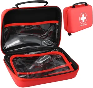 Waterproof Emergency Care Kit, Compact Design for Family, Travel, Outdoor, Camping, Car - Eva Case