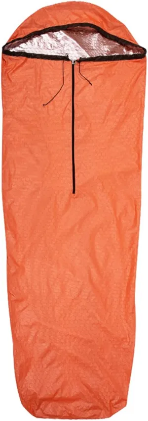 Waterproof Lightweight Emergency Survival Sleeping Bag Thermal Portable Sack Bivvy Bag for Outdoor Camping Hiking Adventure Activities