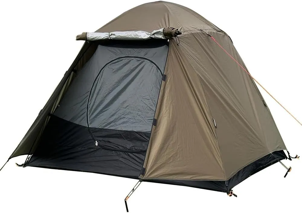 Waterproof Windproof Two Person Tents Double Layers Backpacking Tents for Camping Hiking