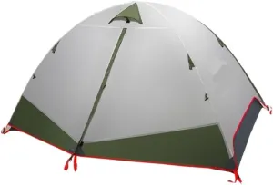 Weatherproof Tents Double Outdoor Four-Season Tent Double-Layer Aluminum Pole Windproof and Rainproof Camping Portable Tent Camping and Hiking Tents