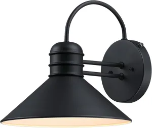 Westinghouse 6120500 Watts Creek Craftsman-Style One Light Outdoor Wall Fixture with Dusk to Dawn Sensor, Textured Black Finish