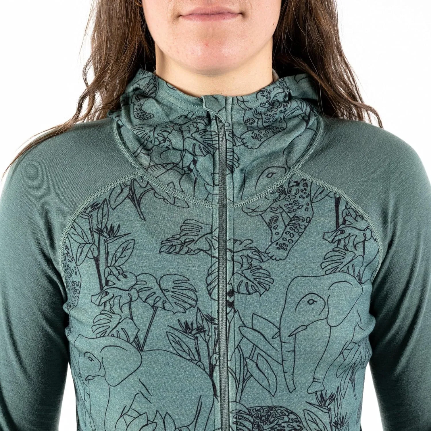 Wild Rye Women’s Olivia Onesie, Merino Wool, Breathable Full Body Base Layer, 7/8 Leg Length for Camping & Alpine Skiing