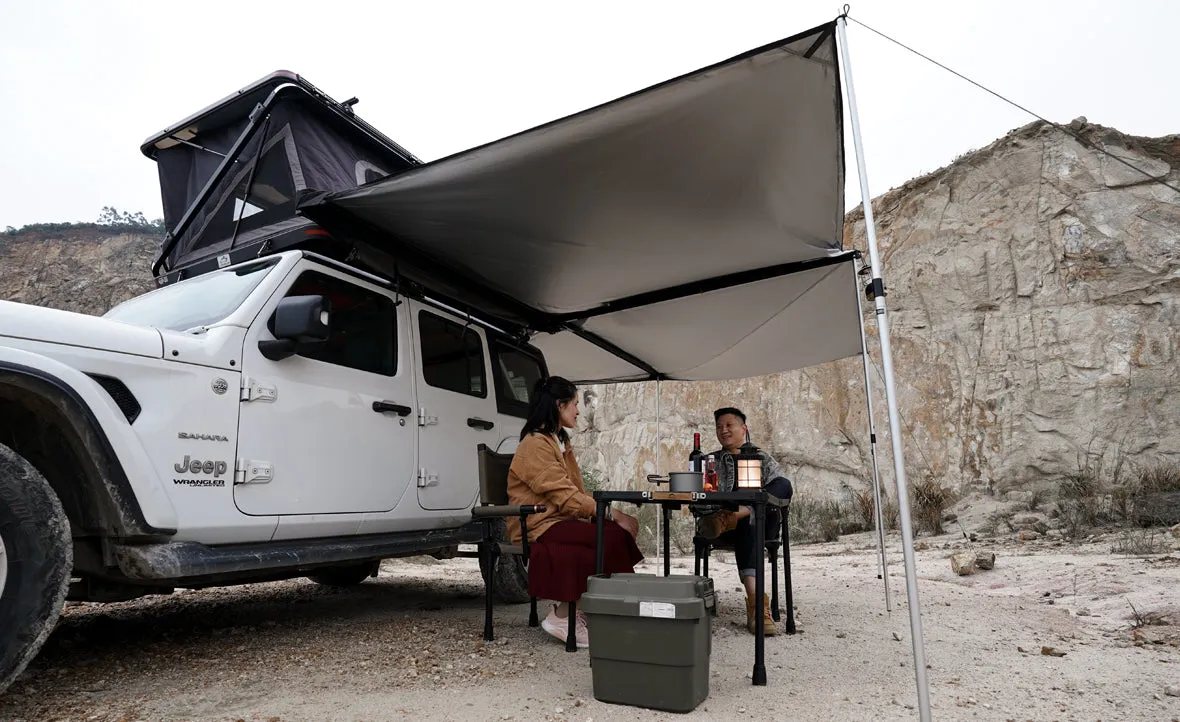 Wildland 270 Degree Free standing Quick Pitch Car Awning Overland