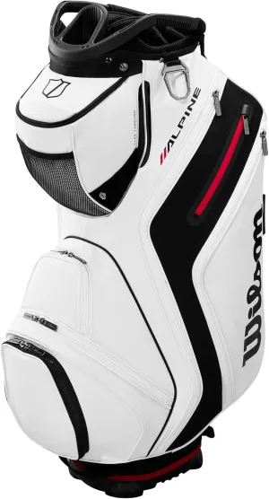 Wilson Staff Alpine Golf Cart Bag - White/Black