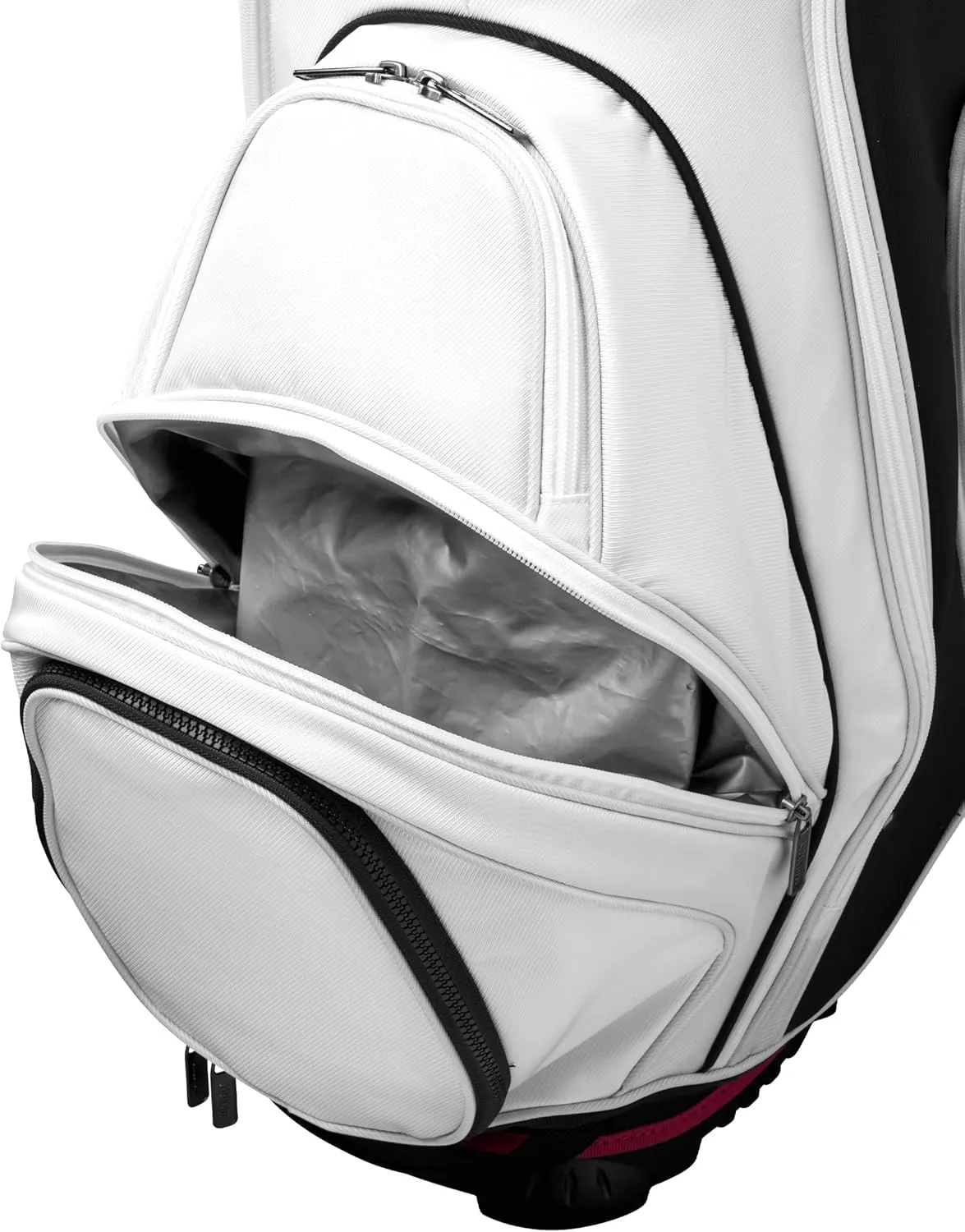 Wilson Staff Alpine Golf Cart Bag - White/Black