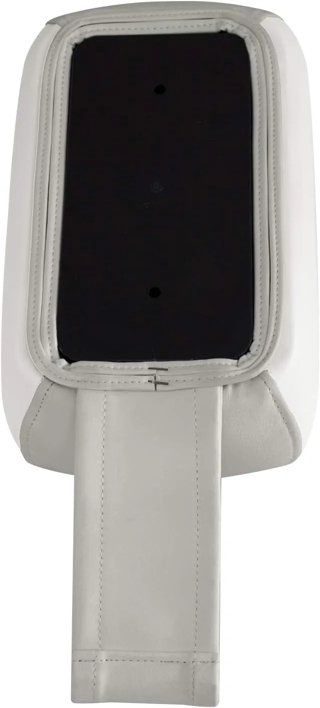Wise 3059-1882 Pontoon Double Drink Holder with Stainless Steel Cup Holders, Marble / Brite White