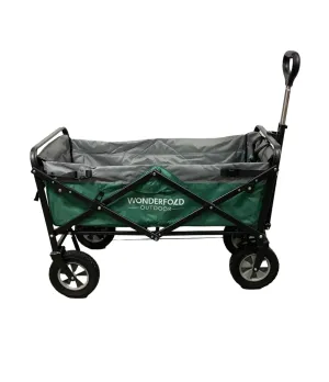 Wonderfold S1 Utility Folding Wagon, Army Green