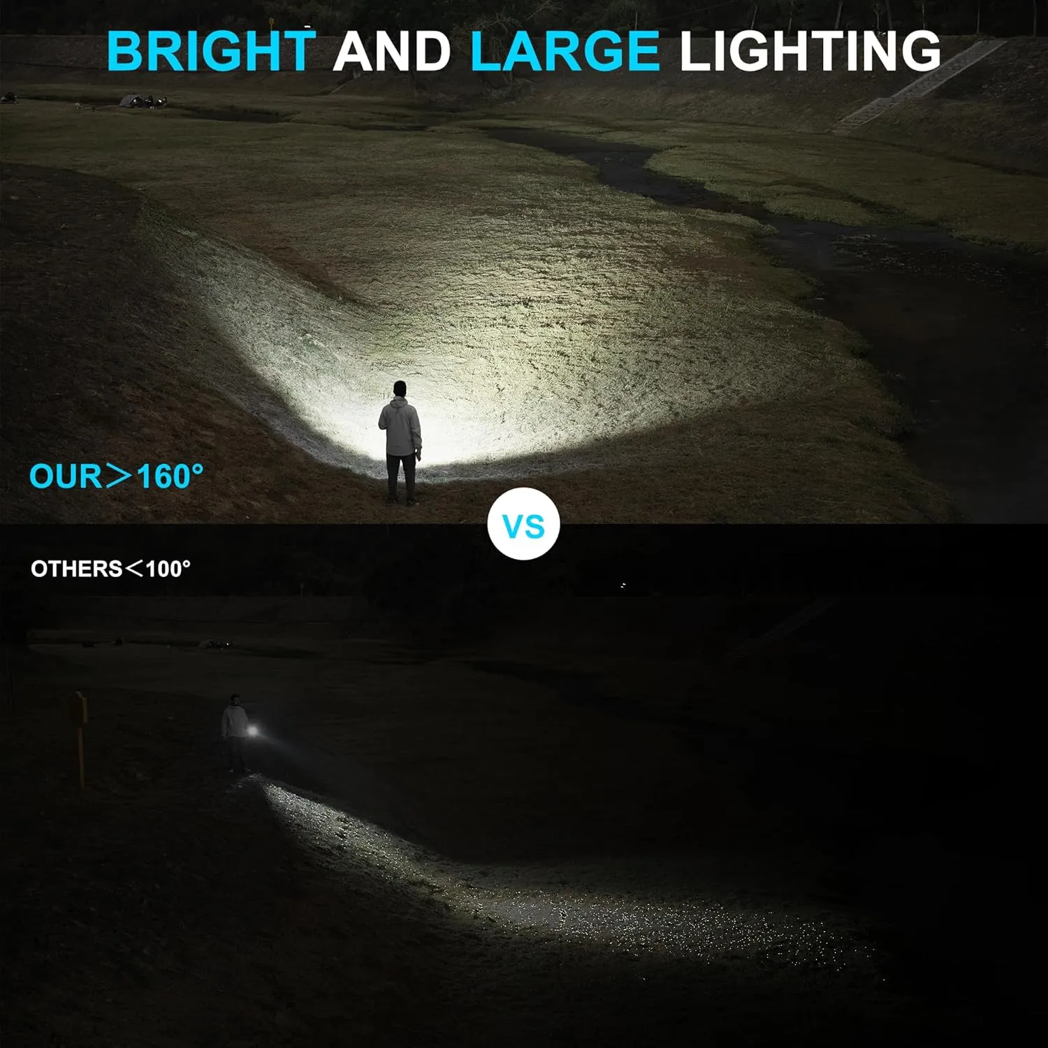 WUBEN C3 Flashlight 1200 High Lumens Rechargeable Flashlights 6 Modes Super Bright IP68 LED Tactical Flashlight for Camping, Home, Emergenc, Inspection, Repair, Tool Gifts for Men(Army Green)