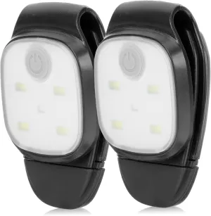 YARNOW Running Lights for Runners 2 Pack Clip-on Led Rechargeable Camping Lamp