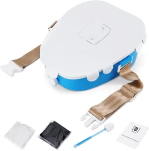 YOMQLJXB Portable Car Toilet-Mobile emergency toilet Urinal, potty for adults/ Children/Pregnant woman/old man,for Outdoor ,Camping,Hiking,Car Travel,Traffic Jam (blue)