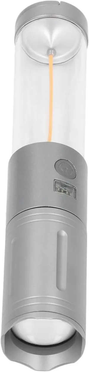 Yosoo LED Bright Flashlight 5000lm Zoomable Beam 6 Light Modes Magnetic Rechargeable Aluminum Alloy Emergency Camping Outdoor